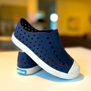 Navy Blue Native Shoes